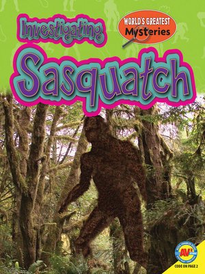 cover image of Investigating Sasquatch